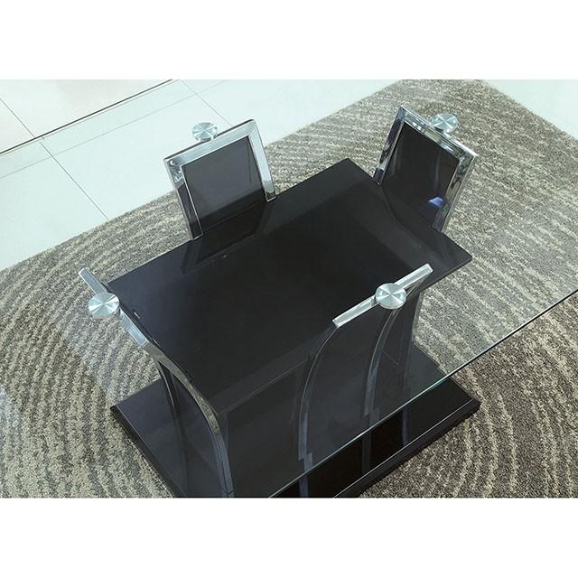 Glenview Black Dining Table - Marjories Furniture (Las Vegas, NV)