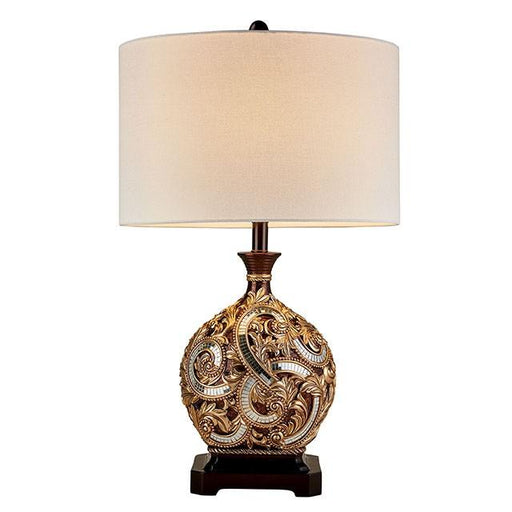 Guadalupe Gold/Brown 29.5"H Golden Brown Table Lamp - Marjories Furniture (Las Vegas, NV)
