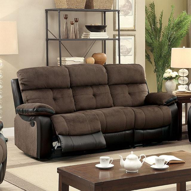 Hadley I Brown/Black Sofa - Marjories Furniture (Las Vegas, NV)