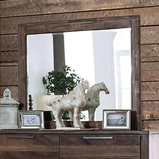 Hankinson Rustic Natural Tone Mirror - Marjories Furniture (Las Vegas, NV)