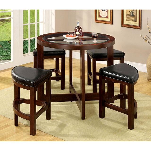 Crystal Cove 5 Pc. Counter Ht. Table Set - Marjories Furniture (Las Vegas, NV)