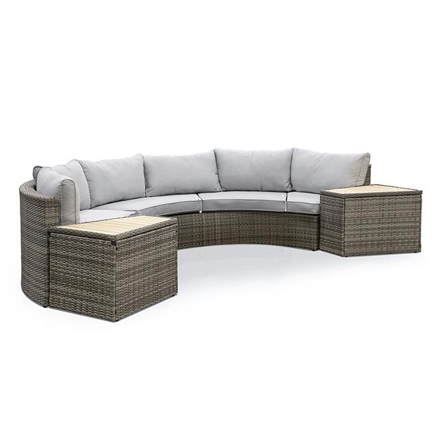 Barbuda 6 Pc. Sectional Sofa w/ 2 End Tables - Marjories Furniture (Las Vegas, NV)