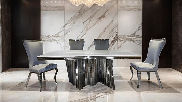 Basilicata Dining Table - Marjories Furniture (Las Vegas, NV)