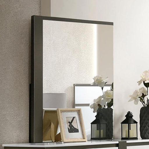 BIRSFELDEN Mirror, White - Marjories Furniture (Las Vegas, NV)