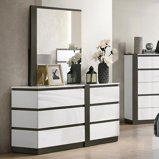 BIRSFELDEN Dresser, White - Marjories Furniture (Las Vegas, NV)
