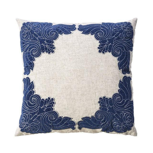 Beth Natural/Indigo 20" X 20" Pillow, Natural & Indigo (2/CTN) - Marjories Furniture (Las Vegas, NV)