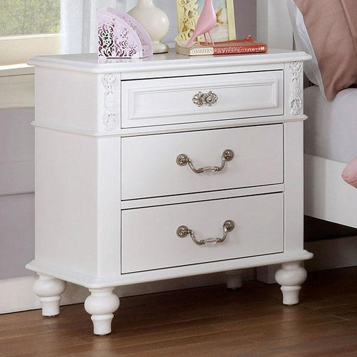 BELVA Night Stand w/ USB Outlet - Marjories Furniture (Las Vegas, NV)