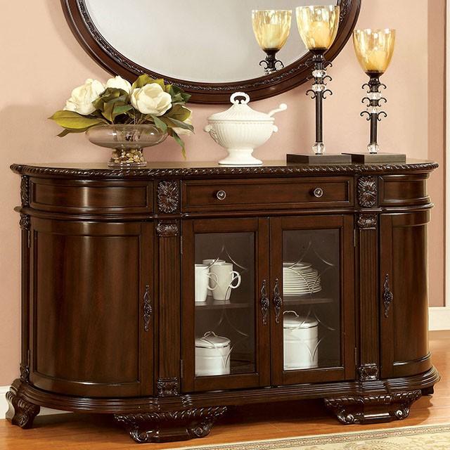 Bellagio Brown Cherry Server - Marjories Furniture (Las Vegas, NV)