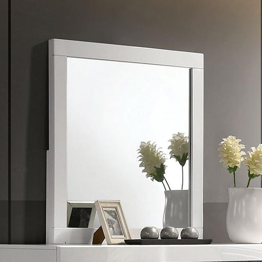 MAGDEBURG Mirror, White - Marjories Furniture (Las Vegas, NV)