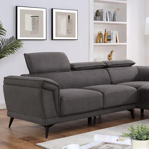 NAPANEE Sectional, Dark Gray - Marjories Furniture (Las Vegas, NV)