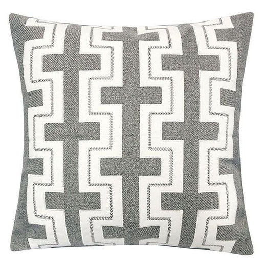 Kari Silver 20" X 20" Pillow, Silver - Marjories Furniture (Las Vegas, NV)