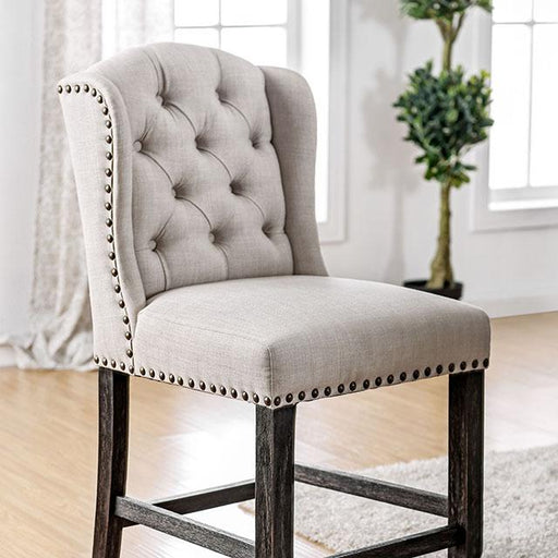SANIA Counter Ht. Wingback Chair (2/CTN) - Marjories Furniture (Las Vegas, NV)