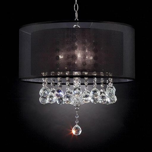 Ivy Chrome Ceiling Lamp - Marjories Furniture (Las Vegas, NV)