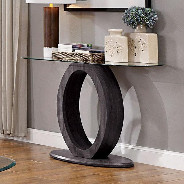 Lodia Gray Sofa Table - Marjories Furniture (Las Vegas, NV)