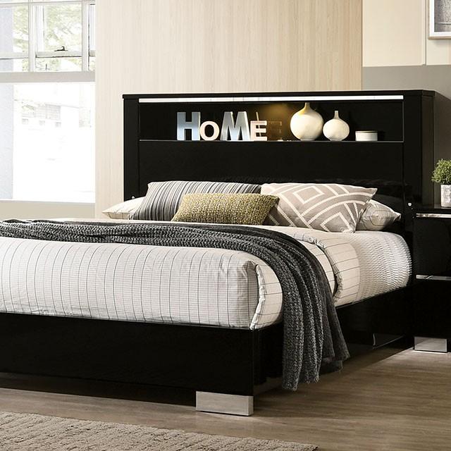 CARLIE Cal.King, Queen, & E. King Bed - Marjories Furniture (Las Vegas, NV)