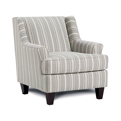 PORTHCAWL Accent Chair, Stripe - Marjories Furniture (Las Vegas, NV)