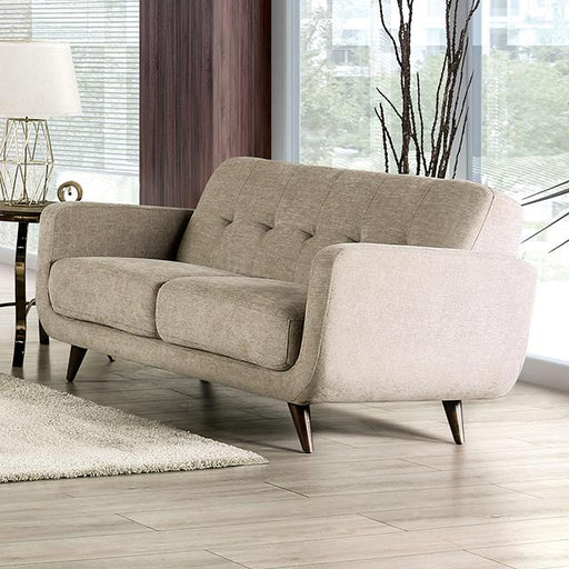 SIEGEN Loveseat, Beige - Marjories Furniture (Las Vegas, NV)