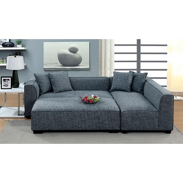 JAYLENE Gray Sectional - Marjories Furniture (Las Vegas, NV)