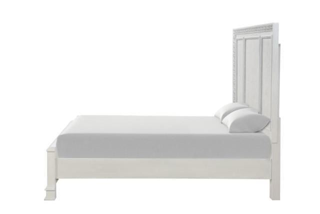 Stella Mia 4 Pc 5 Pc Queen Bedroom Set White - Marjories Furniture (Las Vegas, NV)