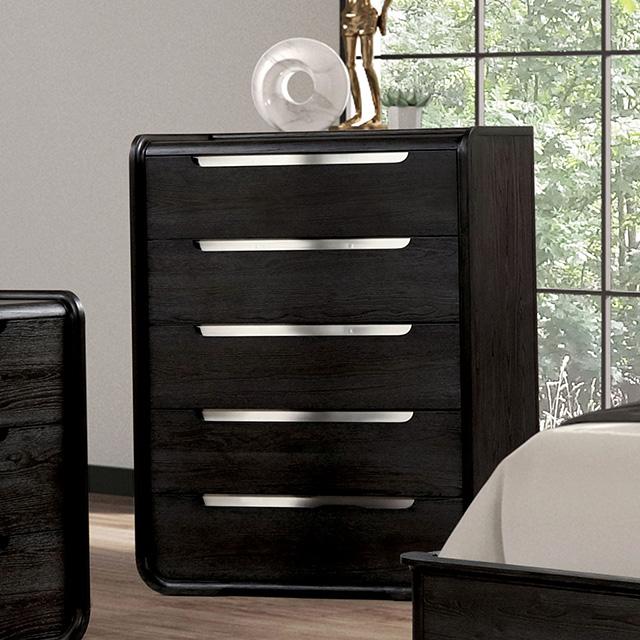 Osterley Chest Black - Marjories Furniture (Las Vegas, NV)