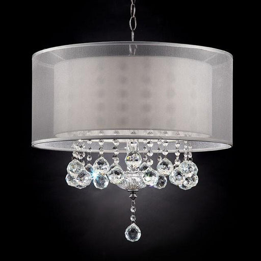 19"H Ceiling Lamp, Hanging Crystal - Marjories Furniture (Las Vegas, NV)
