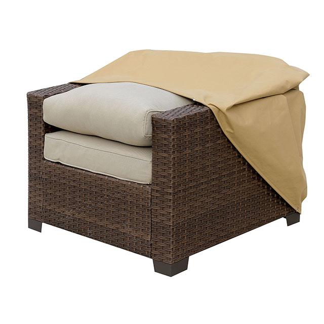 BOYLE Light Brown Dust Cover for Chair - Marjories Furniture (Las Vegas, NV)