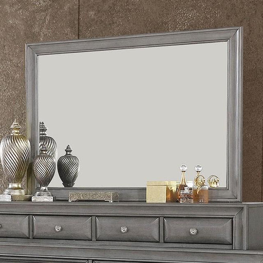 Brandt Gray Mirror - Marjories Furniture (Las Vegas, NV)