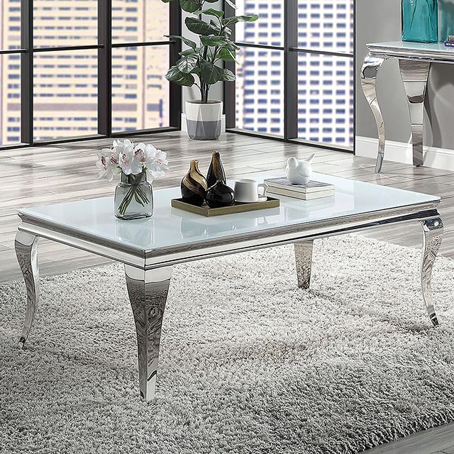 WETZIKON Coffee Table, White - Marjories Furniture (Las Vegas, NV)