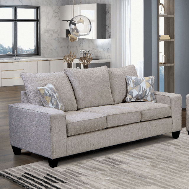 WEST ACTION Sofa, Beige - Marjories Furniture (Las Vegas, NV)
