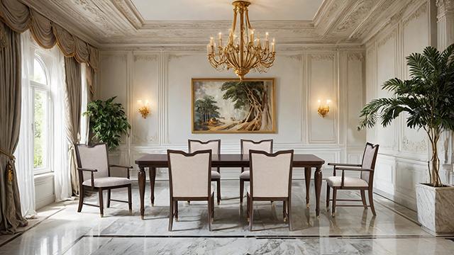 Westerham Dining Table w/ 18" Leaf - Marjories Furniture (Las Vegas, NV)