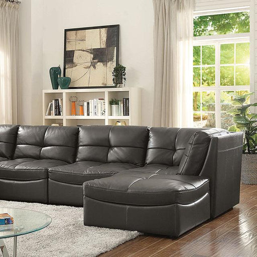 Libbie Gray 6 Pc. Modular Seating Set - Marjories Furniture (Las Vegas, NV)