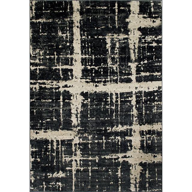 Kozlu Gray/Beige 5' X 7' Area Rug - Marjories Furniture (Las Vegas, NV)