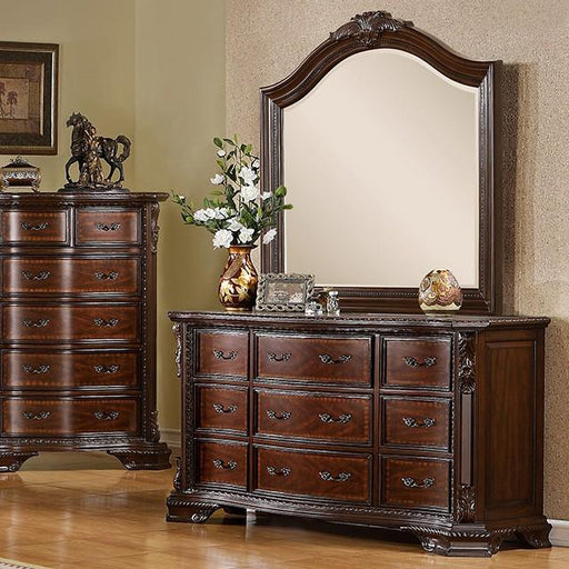 Monte Vista I Brown Cherry Dresser - Marjories Furniture (Las Vegas, NV)