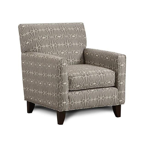 PARKER Gray/Pattern Chair, Crystal Pattern - Marjories Furniture (Las Vegas, NV)