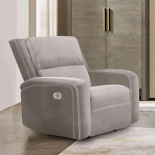 VASILIOS Power Recliner, Taupe - Marjories Furniture (Las Vegas, NV)