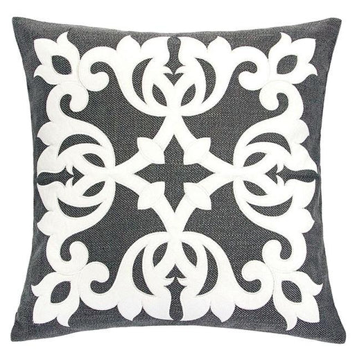 Trudy Gray 20" X 20" Pillow, Gray - Marjories Furniture (Las Vegas, NV)