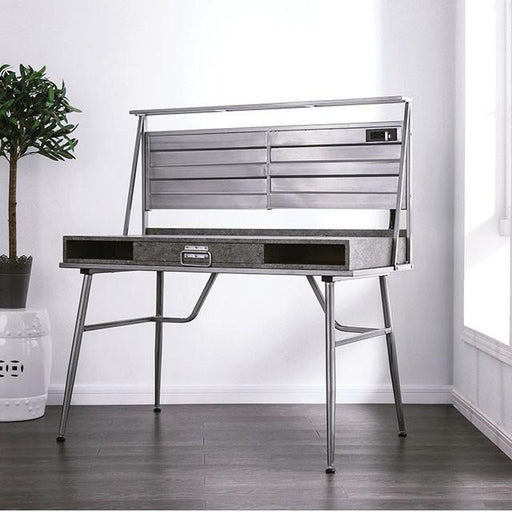 Mccredmond Silver Desk - Marjories Furniture (Las Vegas, NV)