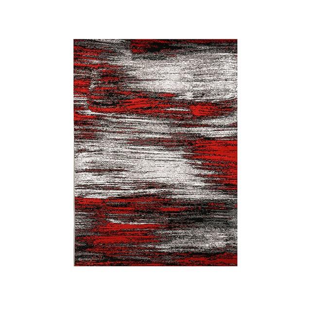 Sivas Gray/Red 8' X 10' Area Rug - Marjories Furniture (Las Vegas, NV)