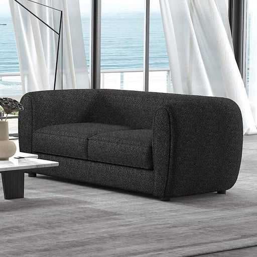 VERDAL Loveseat, Black - Marjories Furniture (Las Vegas, NV)