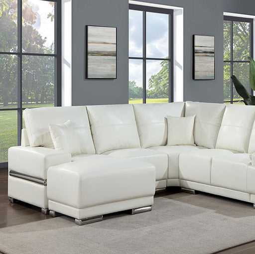 ALTHEA Sectional, White - Marjories Furniture (Las Vegas, NV)