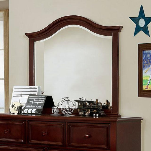 OLIVIA Mirror, Dark Walnut - Marjories Furniture (Las Vegas, NV)