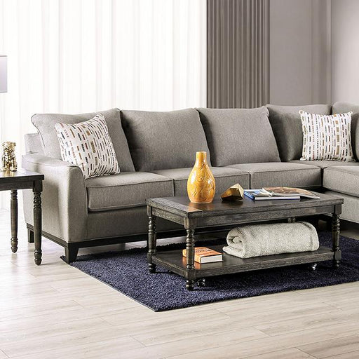 LANTWIT Sectional, Light Gray - Marjories Furniture (Las Vegas, NV)
