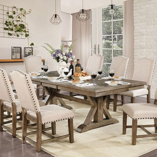 Julia Light Oak Dining Table - Marjories Furniture (Las Vegas, NV)