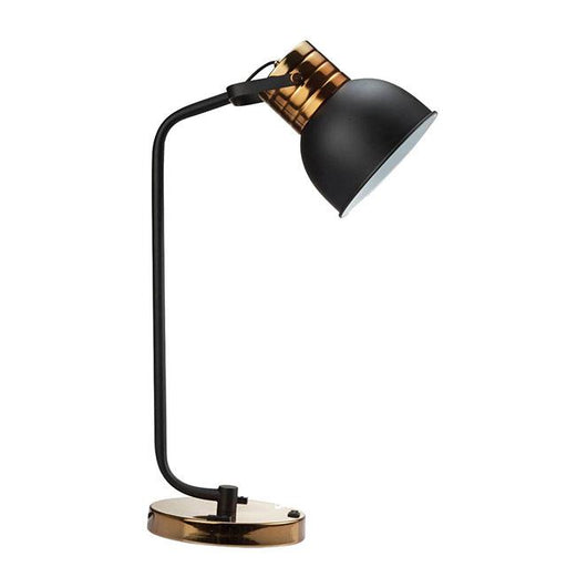 URIEN Table Lamp, Black/Antique Gold - Marjories Furniture (Las Vegas, NV)