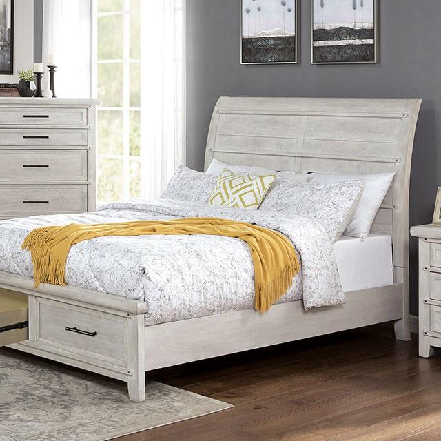 SHAWNETTE Cal.King & E.King Bed - Marjories Furniture (Las Vegas, NV)