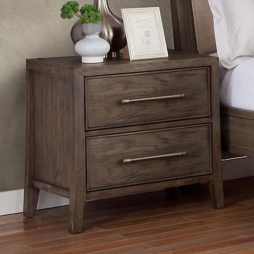 TAWANA Night Stand w/ USB Plug - Marjories Furniture (Las Vegas, NV)