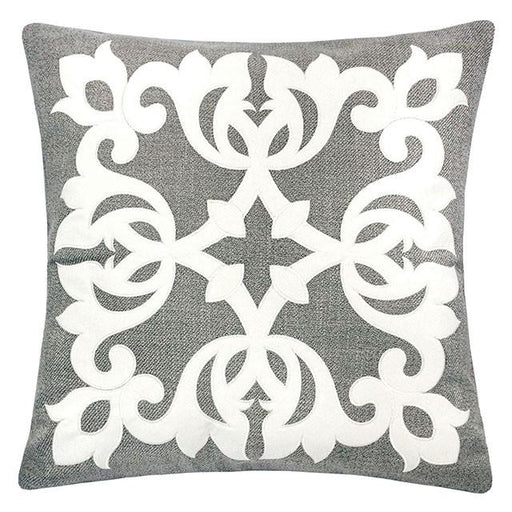 Trudy Silver 20" X 20" Pillow, Silver - Marjories Furniture (Las Vegas, NV)