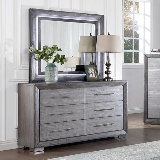 RAIDEN Dresser, Gray - Marjories Furniture (Las Vegas, NV)
