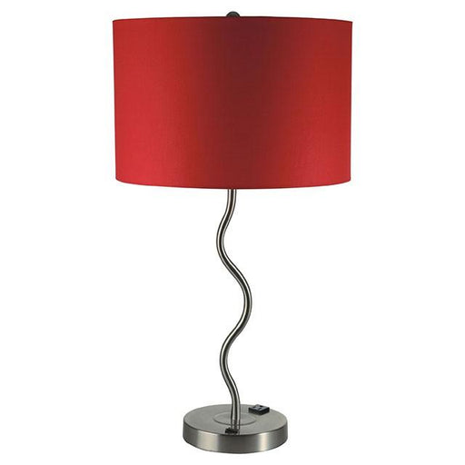 Sprig Red Table Lamp (2/CTN) - Marjories Furniture (Las Vegas, NV)