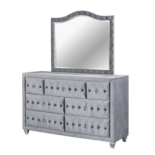 Alzir Dresser Gray - Marjories Furniture (Las Vegas, NV)